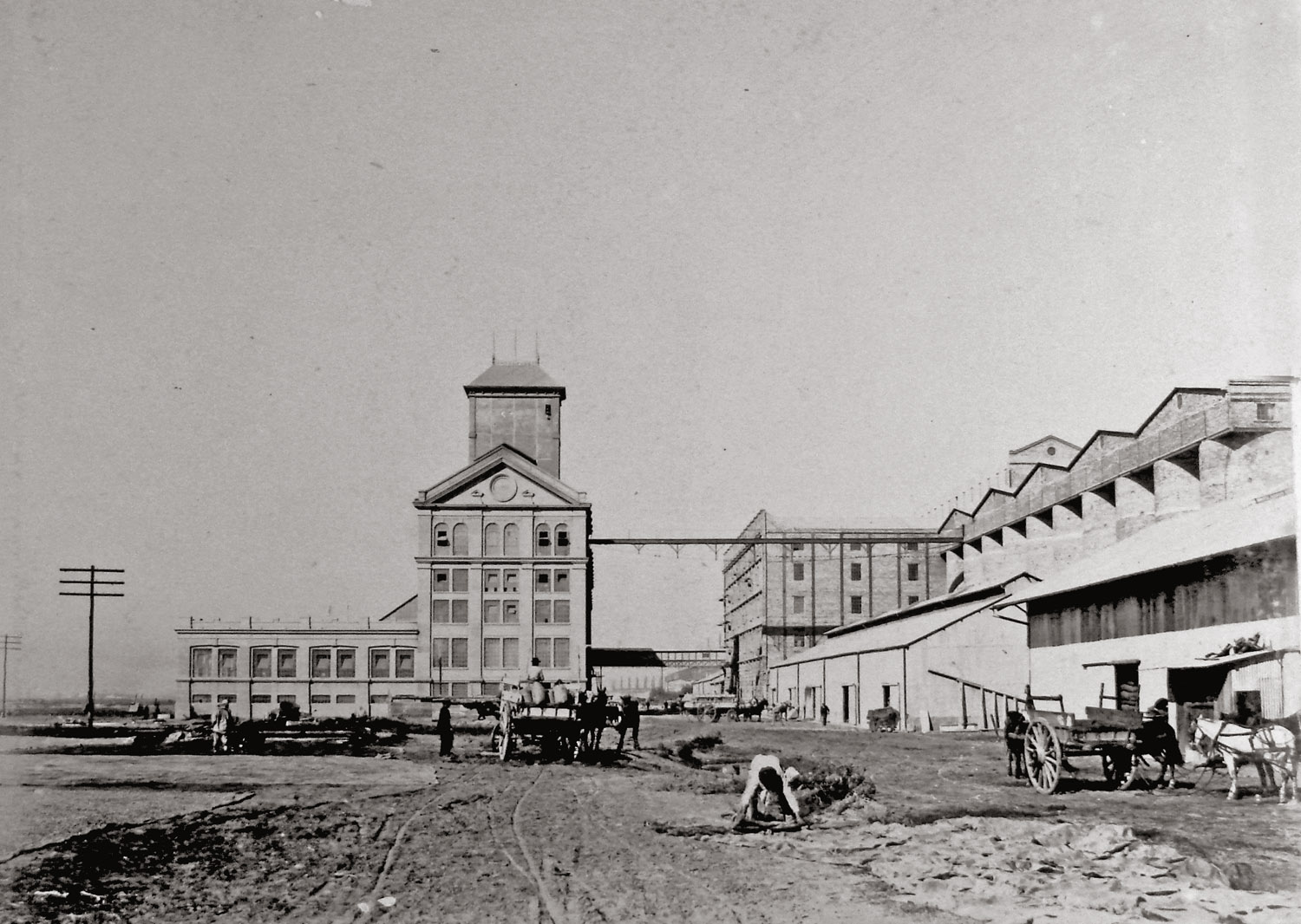 Antigua imagen del Puerto de Buenos Aires